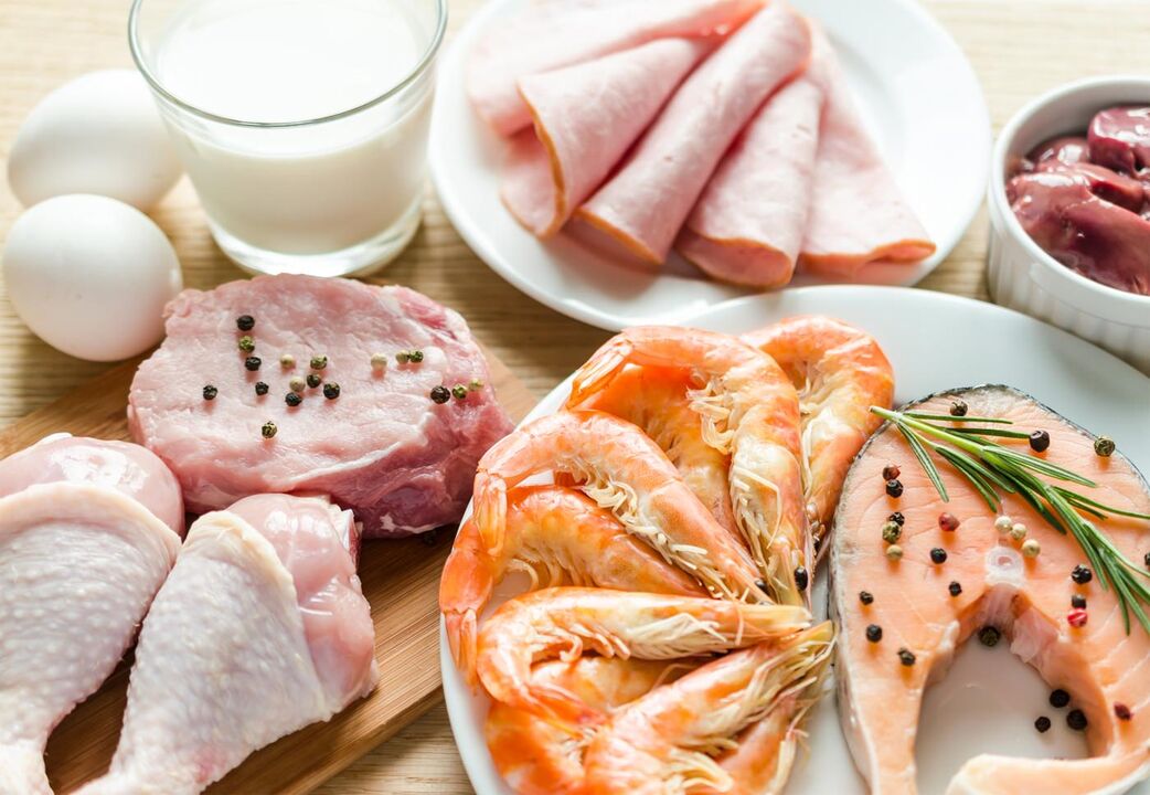 Dieta Dukan se bazează pe alimente proteice